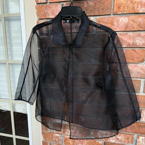 Calvin Klein black dress Leslie Faye jacket - Picture 5 of 5